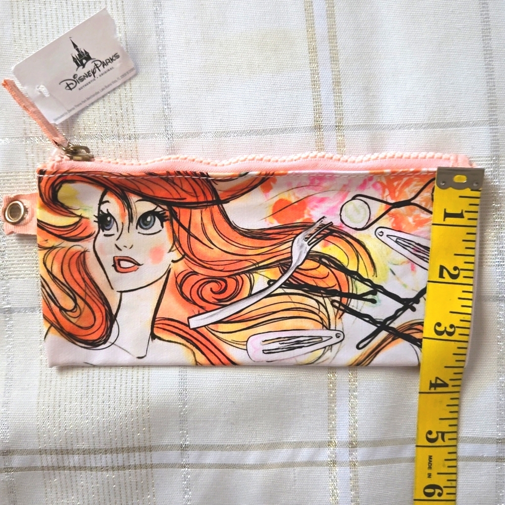 Disney Little Mermaid 3 PC Travel Pouch Set - Picture 8 of 15